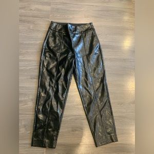 NWOT vegan leather pants